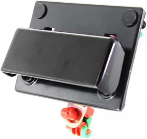 Vista 6 de KarParts360 Manija de puerta exterior para Chevy Astro 1985-2005, puerta trasera trasera, lado del conductor, color negro liso Trim: todos