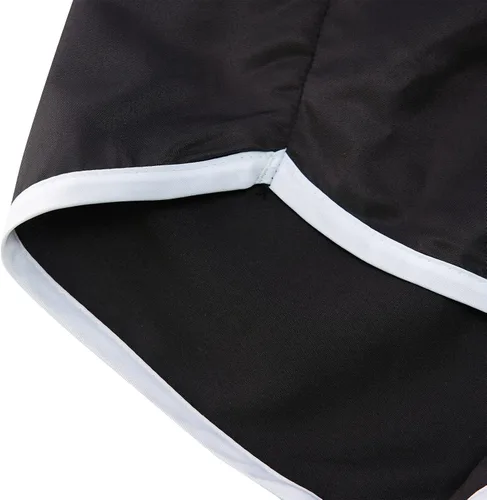 Vista 5 de Idgreatim Pantalones cortos de playa negros para mujer estilo casual con cordón pantalones de natación geniales para fiestas en la piscina deportes