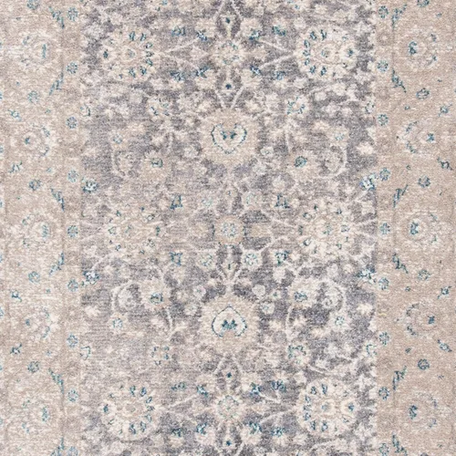 Vista 35 de Safavieh Sofia Collection SOF330B, tapete clásico color gris claro y beige, Polipropileno