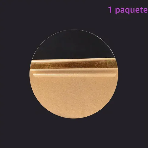 Vista 5 de DMiotech Placa de acrílico de 4 pulgadas de diámetro, 0.236 in de grosor, disco redondo, placa de acrílico PMMA para manualidades, exhibición