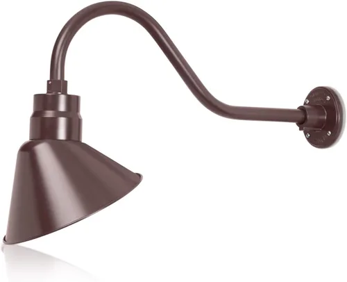 Vista 10 de Artefactos de iluminación cuello de cisne con ledes integradas con brazo de cuello de cisne de 15 in, AA-AS10-19GN, 13.00watts, 120.00 volts