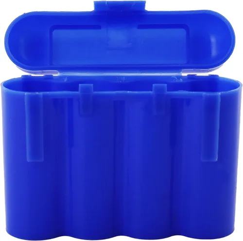 Vista 2 de 2 azul AA AAA batería batería de almacenamiento de plástico caja titular de la caja de los E.e.u.u