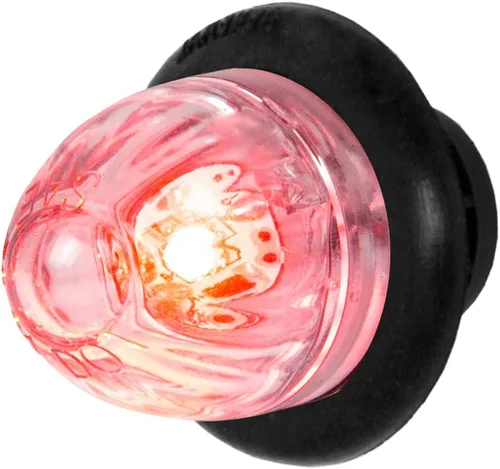 Vista 14 de GG Grand General 75390 Mini empuje/tornillo sandía ámbar/ámbar luz LED con tuerca 1 pulgada