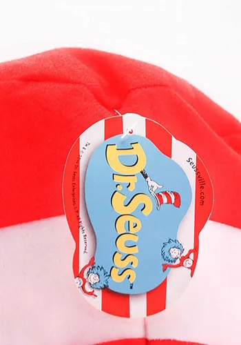 Vista 7 de Sombrero de Disfraz de Cat in the Hat para Adultos Multicolor
