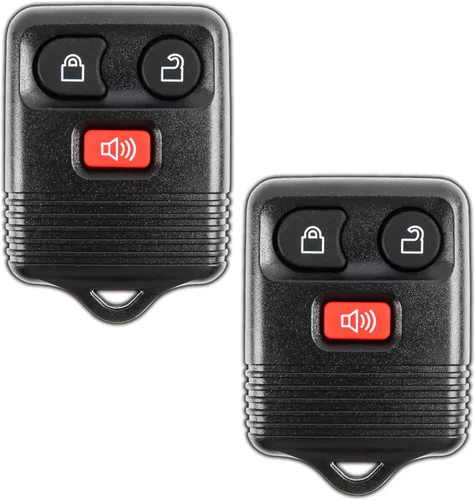 Vista 10 de KeylessOption Llavero de Repuesto de 3 Botones para 2005 2006 2007 2008 2009 2010 2011 2012 2013 2014 2015 Ford F150 Explorer Ranger Mustang Lincoln