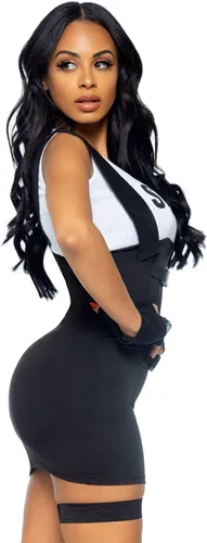 Vista 5 de GTH Mujer Sultry SWAT Policía disfraz vestido sexy disfraz