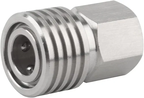 Vista 11 de Conector BSPP de 1/8 a 0.315 in Plug Fill Nipple Foster Set de desconexión