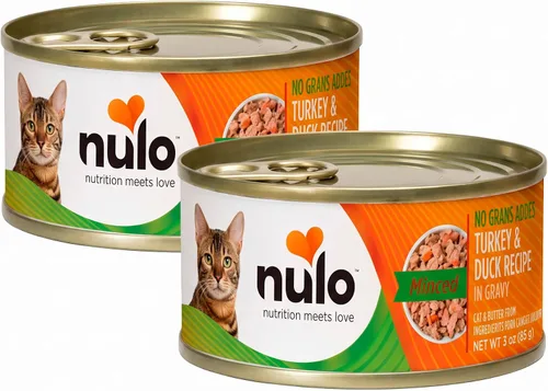 Vista 11 de Nulo - Comida húmeda enlatada para gatos, picada, carne de res y caballa