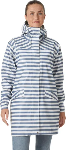 Vista 14 de Helly Hansen Chaqueta impermeable blanco (White Navy Stripe)