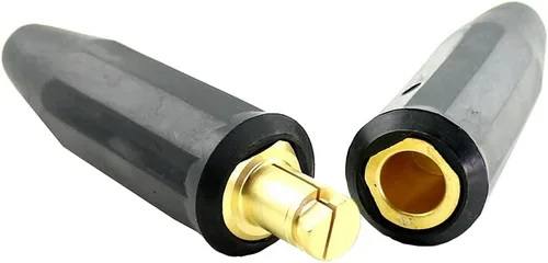 Vista 8 de WeldingCity Cable de soldadura Adaptador de conector de terminal hembra 2-AF Perno roscado a Tweco/Lenco macho 2-MPC/4-MPC/LC-40/LC-40HD