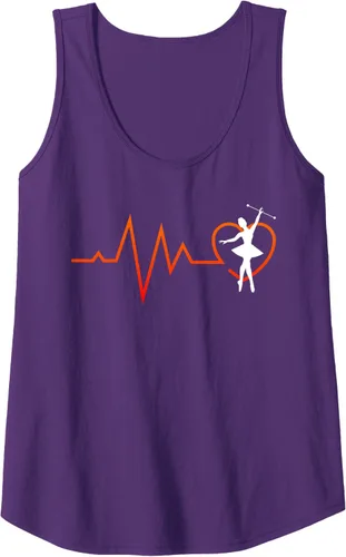 Vista 11 de Majorette Heartbeat - Camiseta sin mangas para gimnasia, Negro