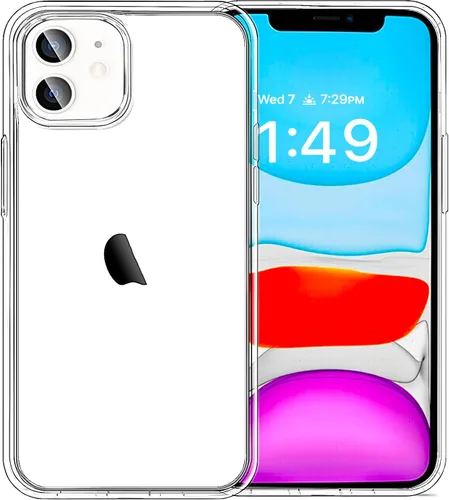 Vista 10 de JJGoo Funda compatible con iPhone 11, color negro transparente, suave, absorción de golpes, antiarañazos, a prueba de golpes, funda protectora