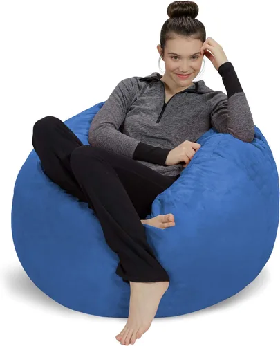Vista 8 de [Usado] Sofa Sack Funda para Silla Puff Solo la Funda, para Adultos y Niños, Sin Relleno, Cómoda y Esponjosa, Funda de Repuesto para Silla Puff