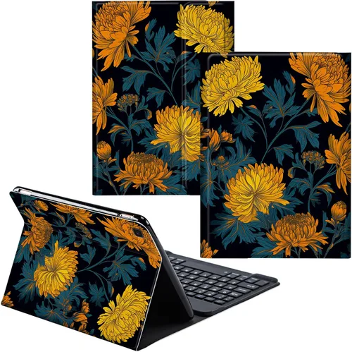 Vista 47 de Para Samsung Galaxy Tab S6 Lite Funda 2022/2020 Teclado Inalámbrico Desmontable Y Cubierta De Soporte De Cuero PU Funda Protectora Para Samsung
