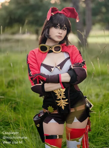 Vista 2 de NSPSTT Genshin Impact Cosplay Kokomi Cosplay Beidou Cosplay Yae Miko Cosplay
