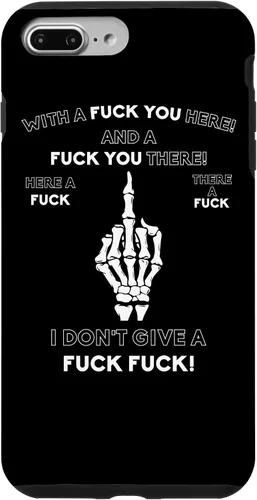 Vista 12 de Skeleton Middle Finger F You Pun Adult Humor Novelty Gifts Case for iPhone 17