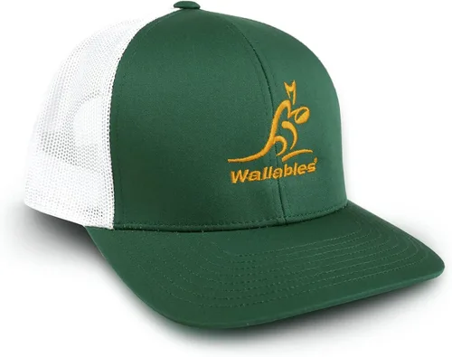 Vista 2 de Gorra de rugby de Australia Wallabies con licencia oficial de la Unión Nacional de Rugby