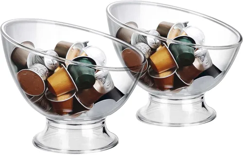 Vista 8 de MOLFUJ Soporte para cápsulas de café, plástico transparente para tazas K, soportes para cápsulas de café expreso para mostrador pequeño