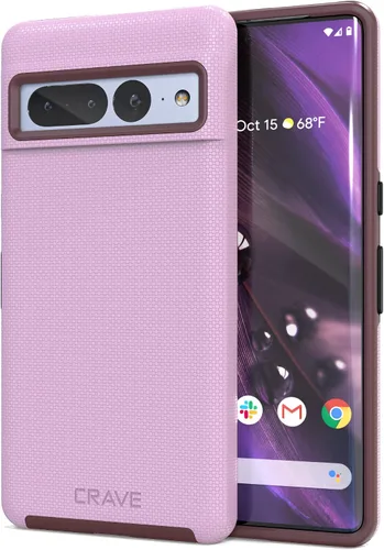 Vista 12 de Crave Dual Guard para Google Pixel 6 Pro, funda de doble capa de protección contra golpes para Google Pixel 6 Pro - Aguamarina