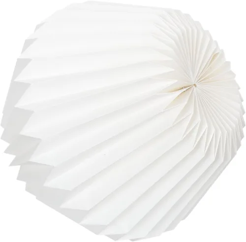 Vista 6 de NOLITOY 2 unids hecho a mano linterna de papel pantalla moderna simple cubierta de luz decorativa para decoración del hogar fácil almacenamiento