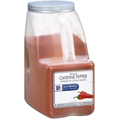 Vista 13 de McCormick Culinary Pimienta de cayena molida, 14 onzas, un recipiente de 14 onzas de pimienta de cayena en polvo, ideal para frotes, adobos, salsas