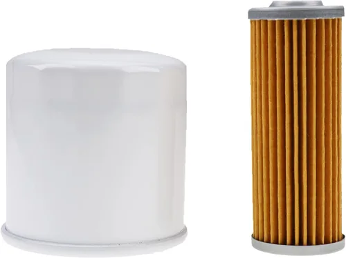 Vista 5 de DVPARTS Kit de filtro de combustible y aceite M806418 MIU804763 M801101 para John Deere 1023E 1025R 1026R 2305 2320 755 855 HPX Diesel Gator X495