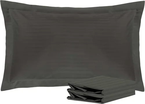Vista 41 de Juego de 2 fundas de almohada estándar de 600 hilos, 100% algodón egipcio, con cierre de sobre, tamaño estándar de 20 x 26 pulgadas, fundas