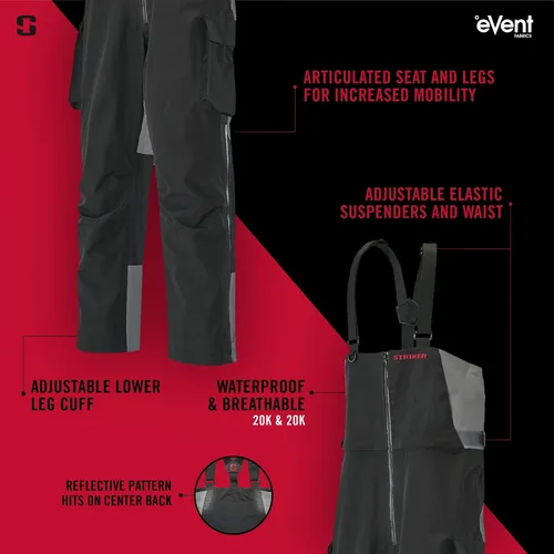 Vista 2 de Striker Babero impermeable para hombre