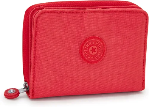 Vista 4 de Kipling Money Land para mujer, tecnología RFID anti-hacker, billetera de nailon a presión