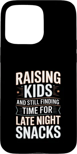 Vista 31 de Raising Kids and Still Finding Time for Late Night Snacks Case for iPhone 17