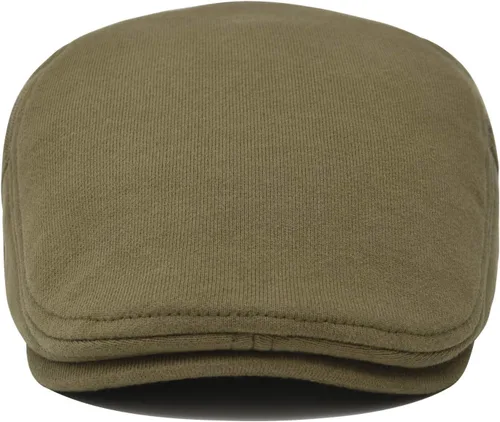 Vista 49 de VOBOOM Hombres Newsboy Cap Algodón Flat Ivy Gatsby Driving Hat