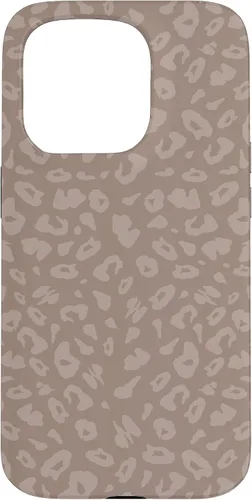 Vista 14 de Neutral Tan - Chic Elegant Leopard Animal Funda con patrón de impresión para iPhone 17