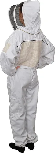 Vista 4 de Humble Bee 431 Traje de apicultura ventilado con velo de esgrima