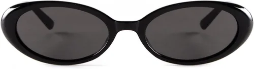 Vista 5 de Lentes de sol ovalados retro de moda para mujer, pequeños años 90, Y2K, a la moda, vintage, estrechos