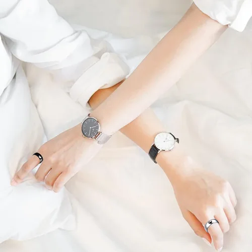 Vista 2 de HUASAI Juego de 4 anillos de Yin Yang para amigos o parejas con collar Yin Yang para parejas, collar de pareja para amistad, novio, novia, Metal
