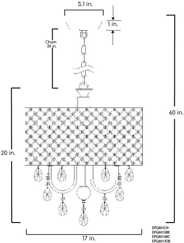 Vista 9 de Edvivi Marya - Candelabro de cristal con 4 luces, acabado de cobre antiguo, lámpara de techo ajustable con pantalla redonda de cristal para sala