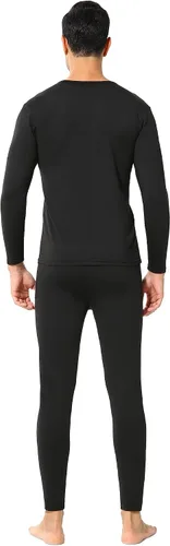 Vista 3 de ViCherub Thermal Underwear for Men Fleece Lined Long Johns Base Layer Top and Bottom Set for Cold Weather