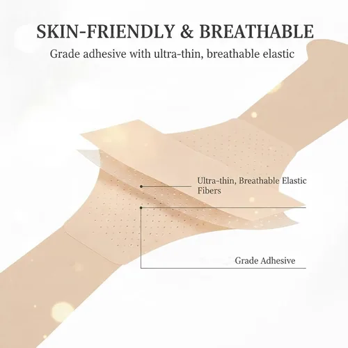 Vista 6 de Neck Tape Lifting Invisible, 20PCS Neck Lift Tape, Reusable Invisible Neck Tapes for Sagging Skin, V Line Necks Lifting Patches to Necks Lines and
