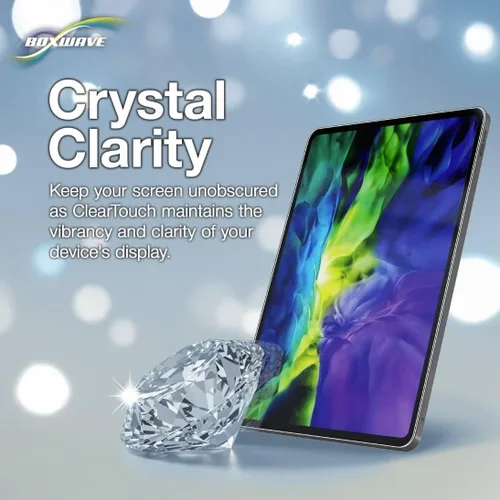 Vista 7 de BoxWave ClearTouch ImpactShield - Protector de pantalla compatible con Aventon BC 280 a todo color, 2