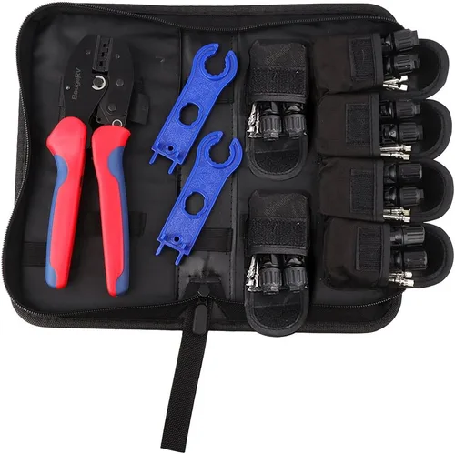 Vista 9 de BougeRV Kit de herramientas de crimpadora solar - Engarzadora, 6 pares