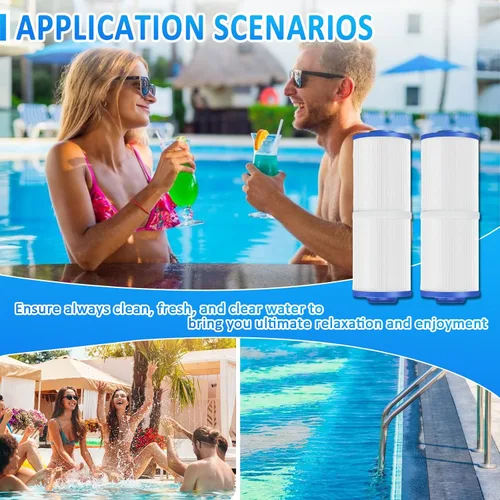 Vista 7 de Ketofa 4CH-949 Filtro de spa compatible con Pleatco PWW50L - Filtro de spa Filbur FC-0172 FC0172 SD-01143 Waterway 817-4050 Rising Dragon 50