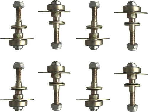 Vista 8 de 8 piezas de cojinetes de silla mecedora para muebles, piezas de conexión, tornillos para cojinetes de mecedores, kits de pernos para muebles
