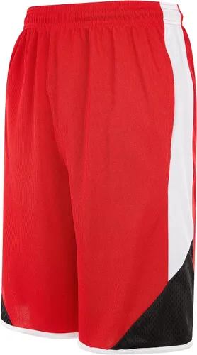 Vista 6 de Starting 5 Pantalones cortos de baloncesto para hombre con bolsillos, pantalones cortos de entrenamiento de gimnasio para hombre, paquete de 4
