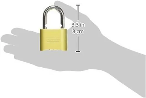 Vista 7 de Candado Master Lock 175, de combinación ajustable, 175