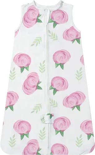 Vista 43 de TotAha - Saco de dormir para bebé de 0 a 3 meses, paquete de 3 unidades, ligero, súper suave y seguro, manta vestible para bebé, bolsa de dormir