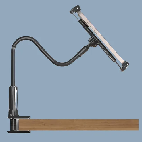 Vista 5 de LEVO Soporte ajustable para teléfono celular, soporte de teléfono con cuello de cisne con brazo largo flexible, soporte para teléfono inteligente
