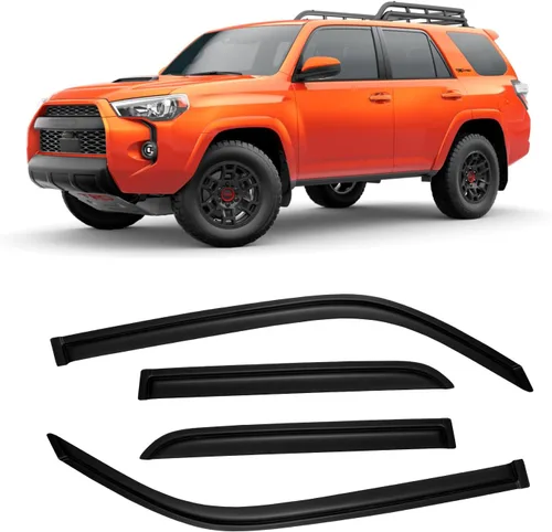 Vista 26 de Protectores de lluvia en canal para Jeep Grand Cherokee L 2021-2026, protectores de visera de ventana, deflector de ventilación, sombra viento humo