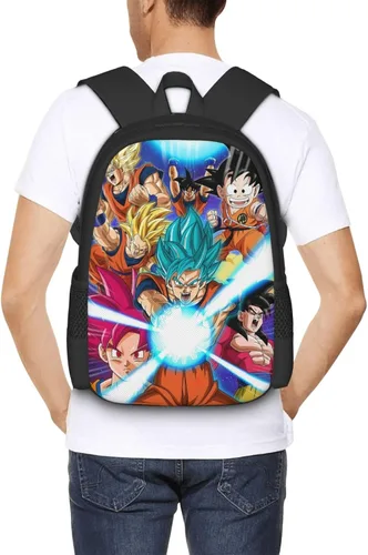 Vista 6 de PINTUCLOO Mochila de anime japonés, mochila casual, mochila casual impresa en 3D, mochila simple de gran capacidad, Color 2, Mochilas de viaje
