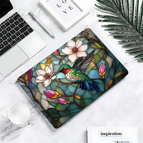 Vista 6 de para MacBook Pro de 13 Pulgadas Versión 2013-2015 Modelo A1425/A1502 Estuche para Computadora Negro, Estuche Rígido para Laptop de Patrón Premium
