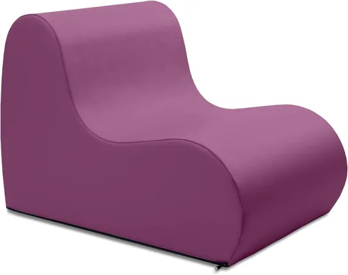 Vista 24 de Jaxx Midtown Silla pequeña de espuma suave para aula, funda de vinilo premium, color negro